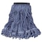 Rubbermaid Commercial 5 in Looped-End Wet Mop, Blue, Cotton/Synthetic, PK6, FGC15206BL00 FGC15206BL00 - alternate 1